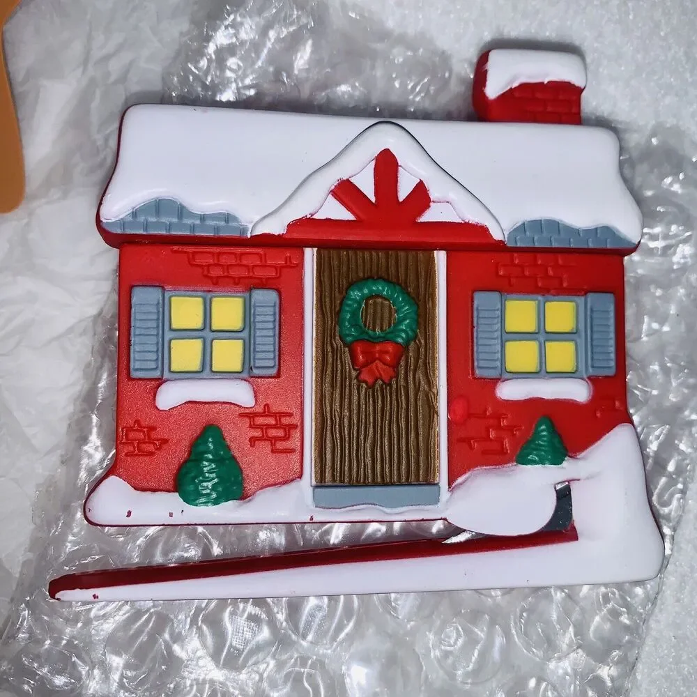 3 Vtg Avon Christmas Cookie Cutter Cuties Bell & Star Ornaments Paper Cutter NOS